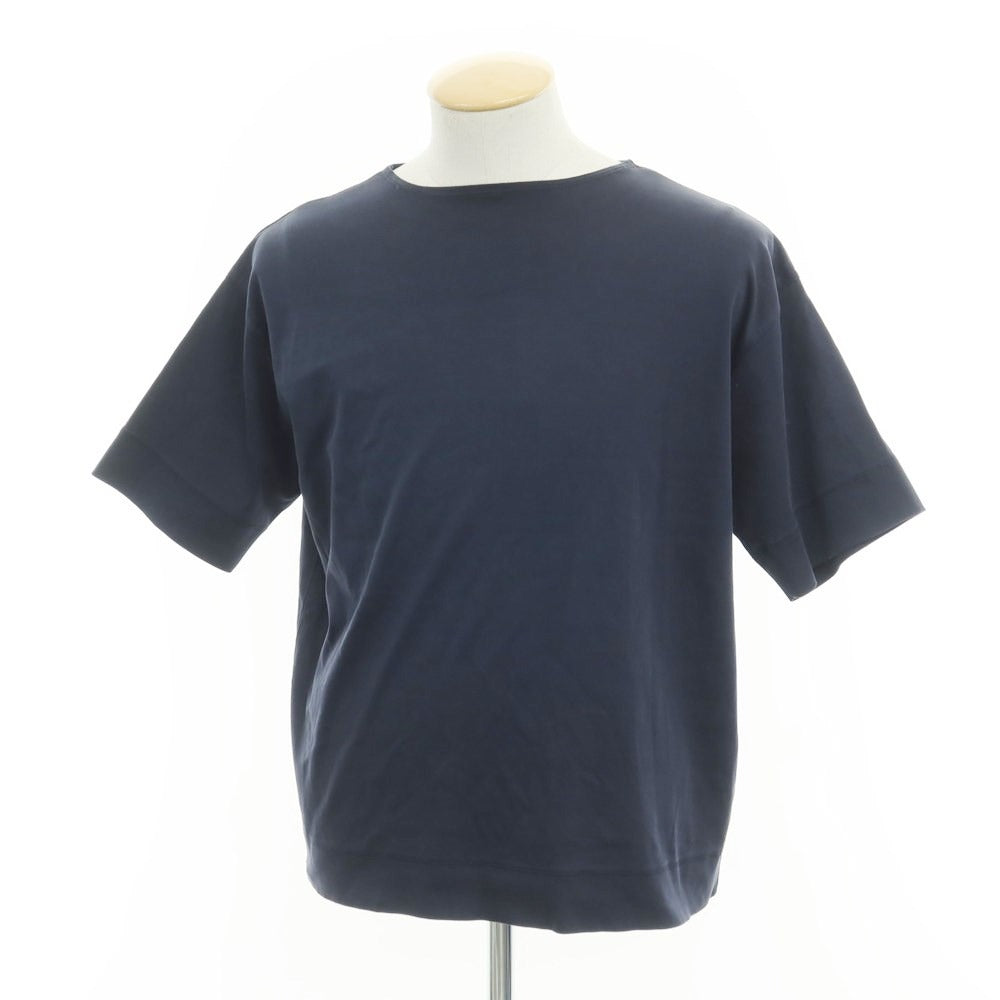 [Used] Nano Universe Cotton Boat Neck Short Sleeve T-Shirt Navy [Size S] [NVY] [S/S] [Condition Rank B] ​​[Men&