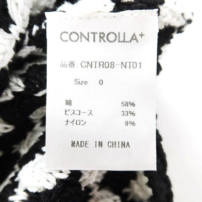 [Used] CONTROLLA+ Cotton Skipper Polo Knit Black x White [BLK] [S/S] [Condition Rank B] ​​[Men&