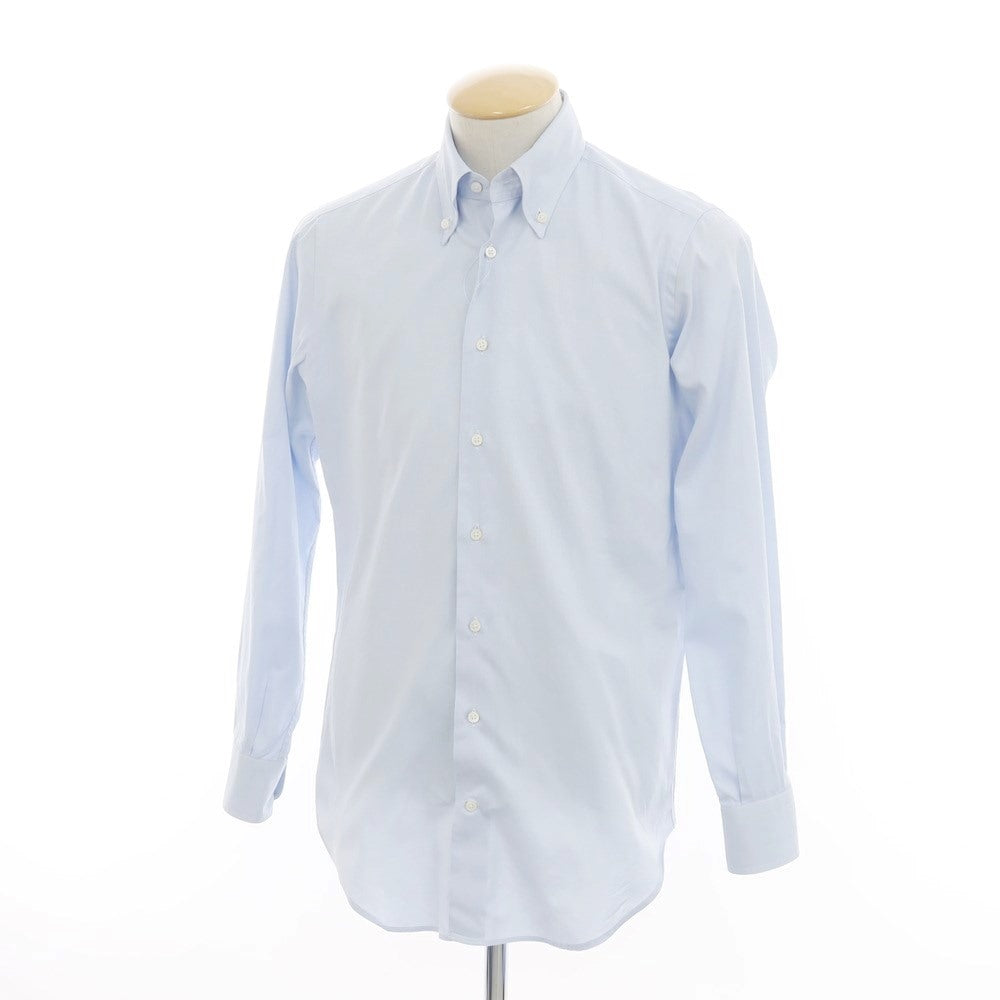 [Used] Barneys New York BARNEYS NEWYORK Cotton Button-down Dress Shirt Light Blue [38] [Condition Rank B] ​​[Men&