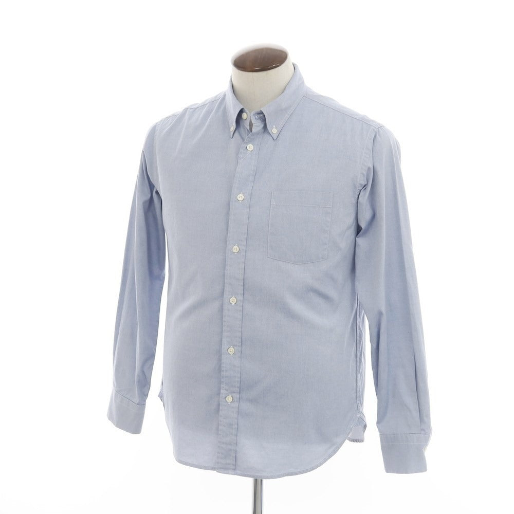 [Used] Barneys New York BARNEYS NEWYORK Cotton Button-down Casual Shirt Light Blue [XL] [Condition Rank C] [Men&