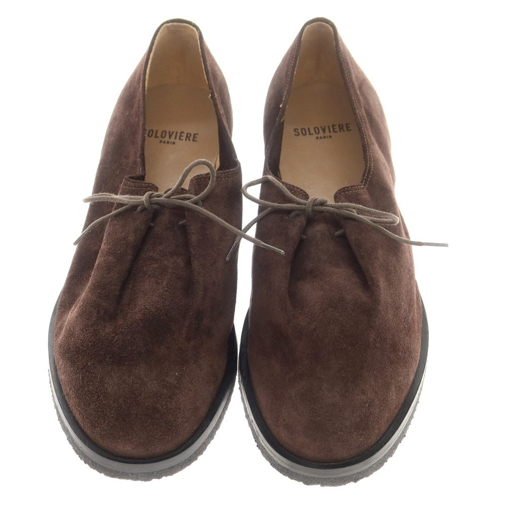 [Used] SOLOVIERE Suede Shoes Dark Brown [42] [Condition Rank A] [Men&