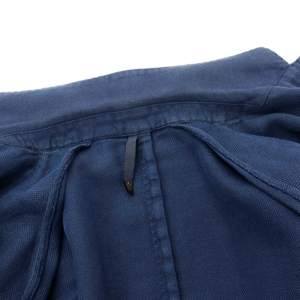 [Used] Montedoro Cotton Linen 2B Casual Jacket Light Navy [Size 44] [NVY] [S/S] [Condition Rank C] [Men&