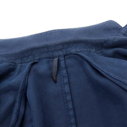 [Used] Montedoro Cotton Linen 2B Casual Jacket Light Navy [Size 44] [NVY] [S/S] [Condition Rank C] [Men&