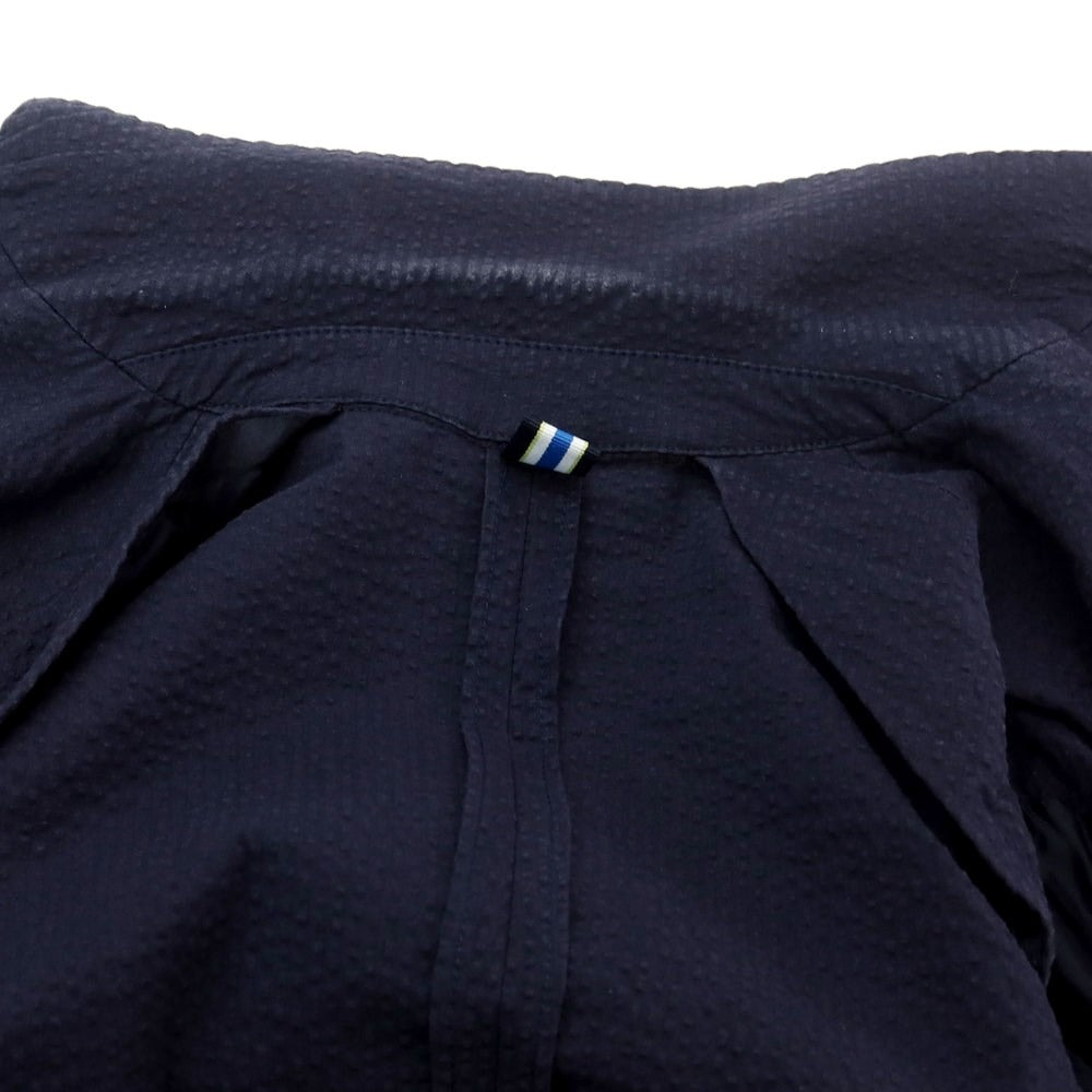 [Used] Bagutta Stretch Cotton Soccer Casual Jacket Navy [Size 44] [NVY] [S/S] [Condition Rank C] [Men&