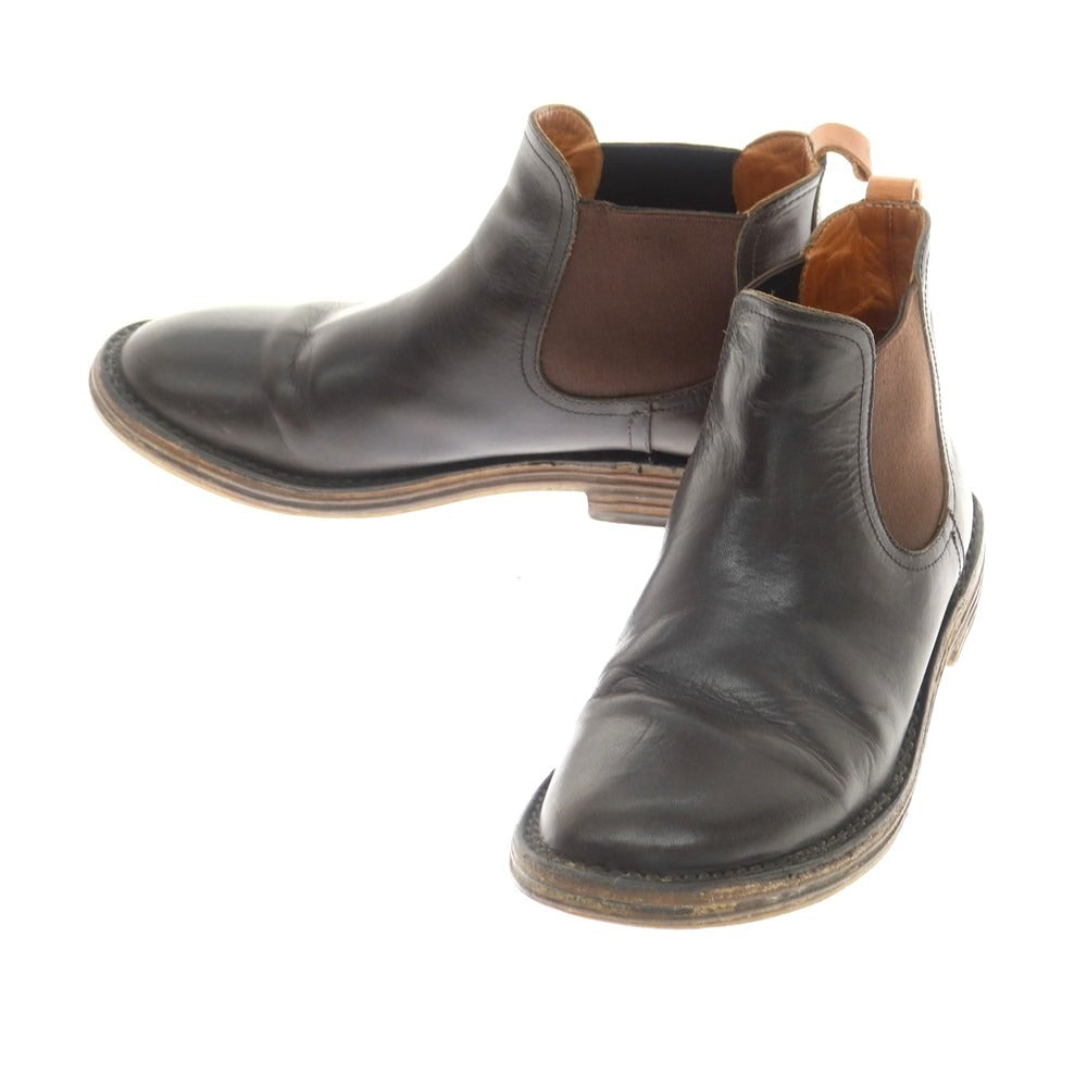 [Used] BUTTERO Side Gore Boots Dark Brown [39] [Condition Rank C] [Men&