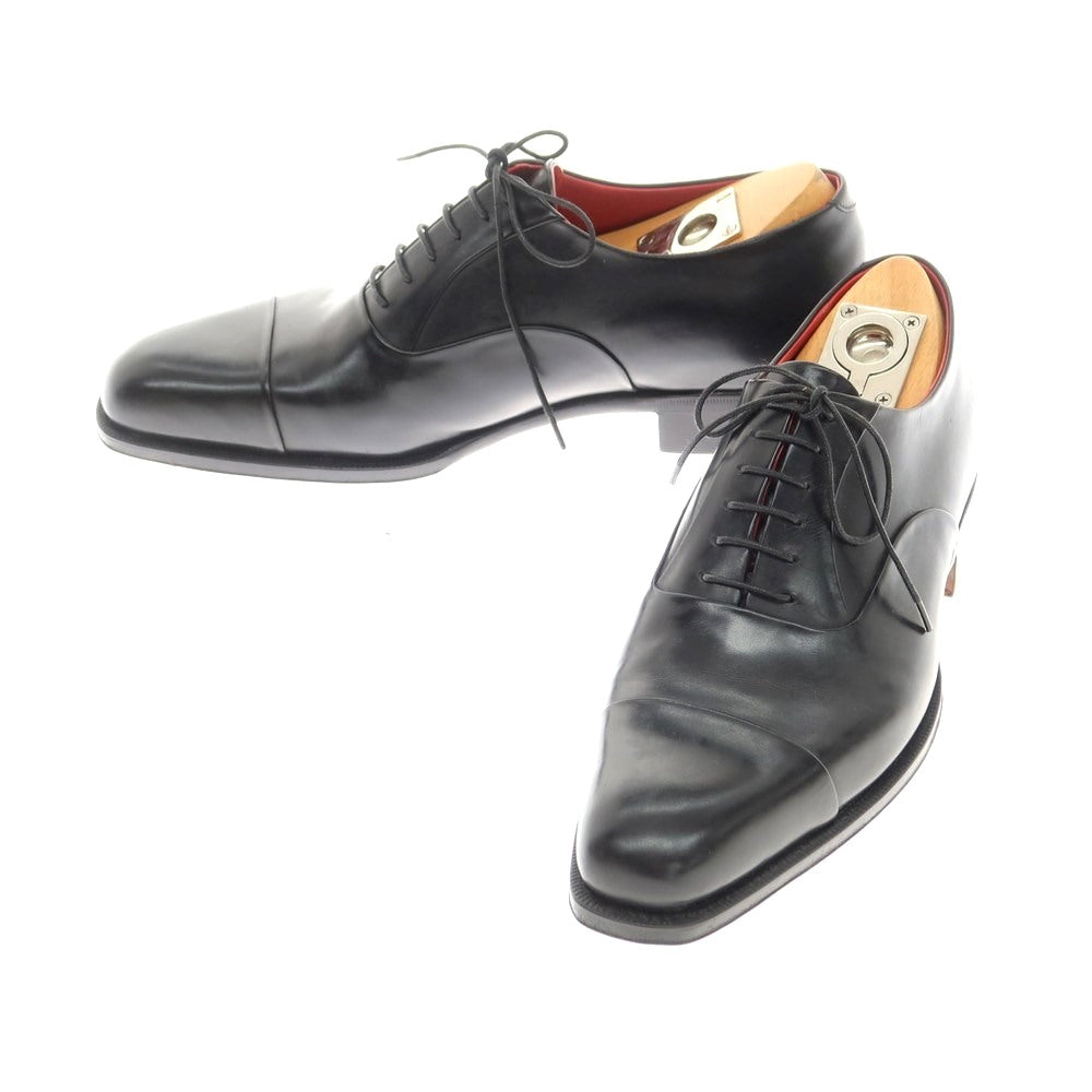 [Used] Silvano Lattanzi Bespoke Straight Tip Dress Shoes Black [24.5 (no size indicated)] [Condition Rank A] [Men&