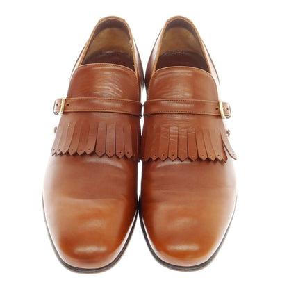 [Used] Sergio Rossi Quilted Tassel Loafers Brown [5.5] [Condition Rank B] ​​[Men&