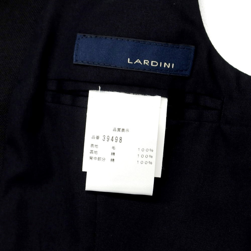 【中古】ラルディーニ LARDINI ウール ベスト ドレス系ジレ ブラック【サイズ44】【BLK】【A/W】【状態ランクB】【メンズ】【758995】