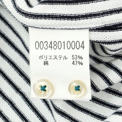 [Used] Recency of Mine RECENCYOFMINE polyester cotton wide collar casual shirt white x black [size 44] [WHT] [S/S/A/W] [Condition rank B] ​​[Men&