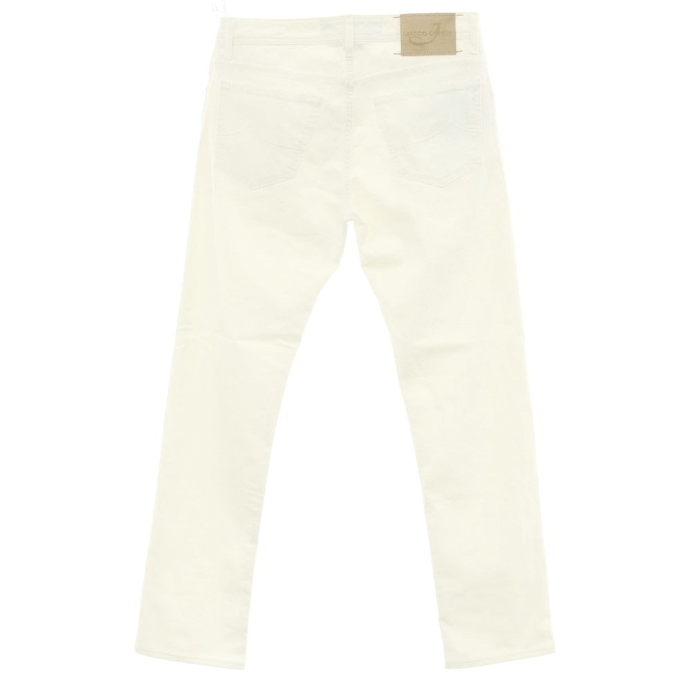 [Used] JACOB COHEN Cotton Polyester Jeans Denim Pants White [Size 33] [WHT] [S/S/A/W] [Condition Rank B] ​​[Men&