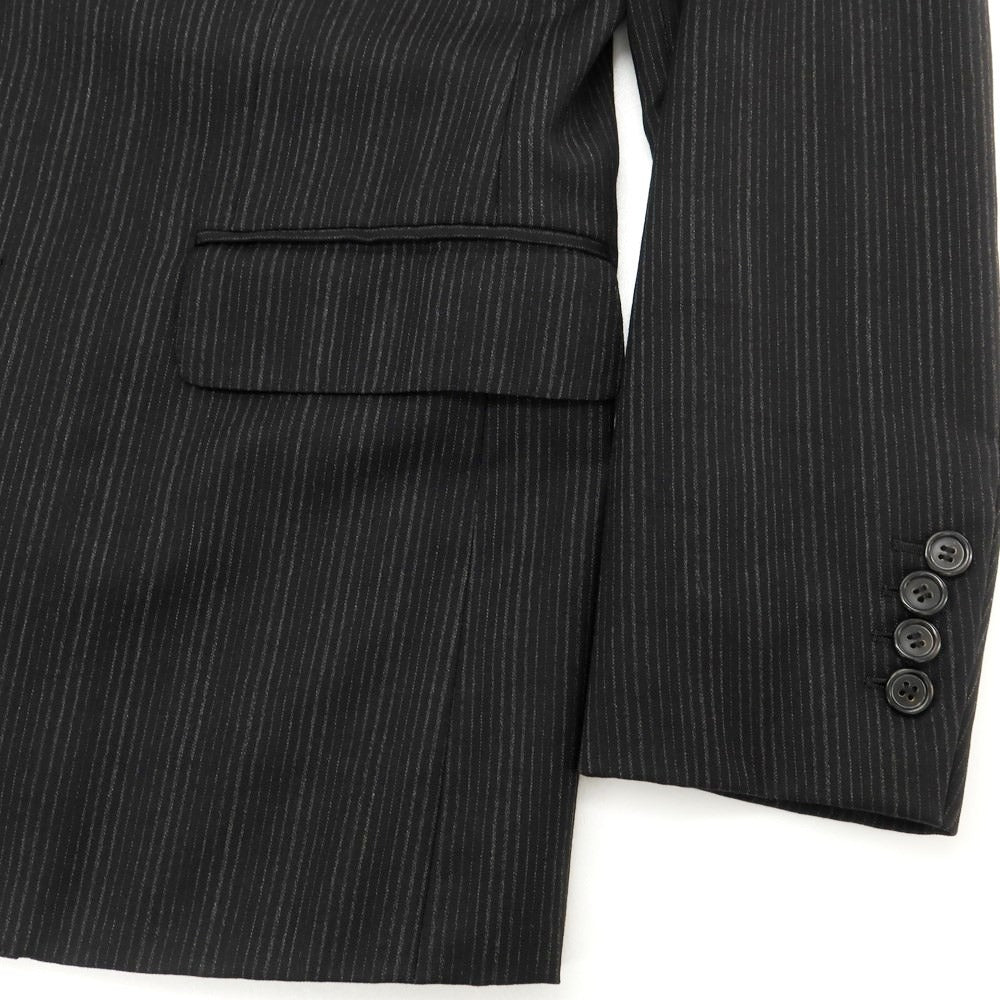 [Used] Dior Homme Wool Striped Tailored Jacket Black x Grey [Size 46] [BLK] [S/S] [Condition Rank C] [Men&