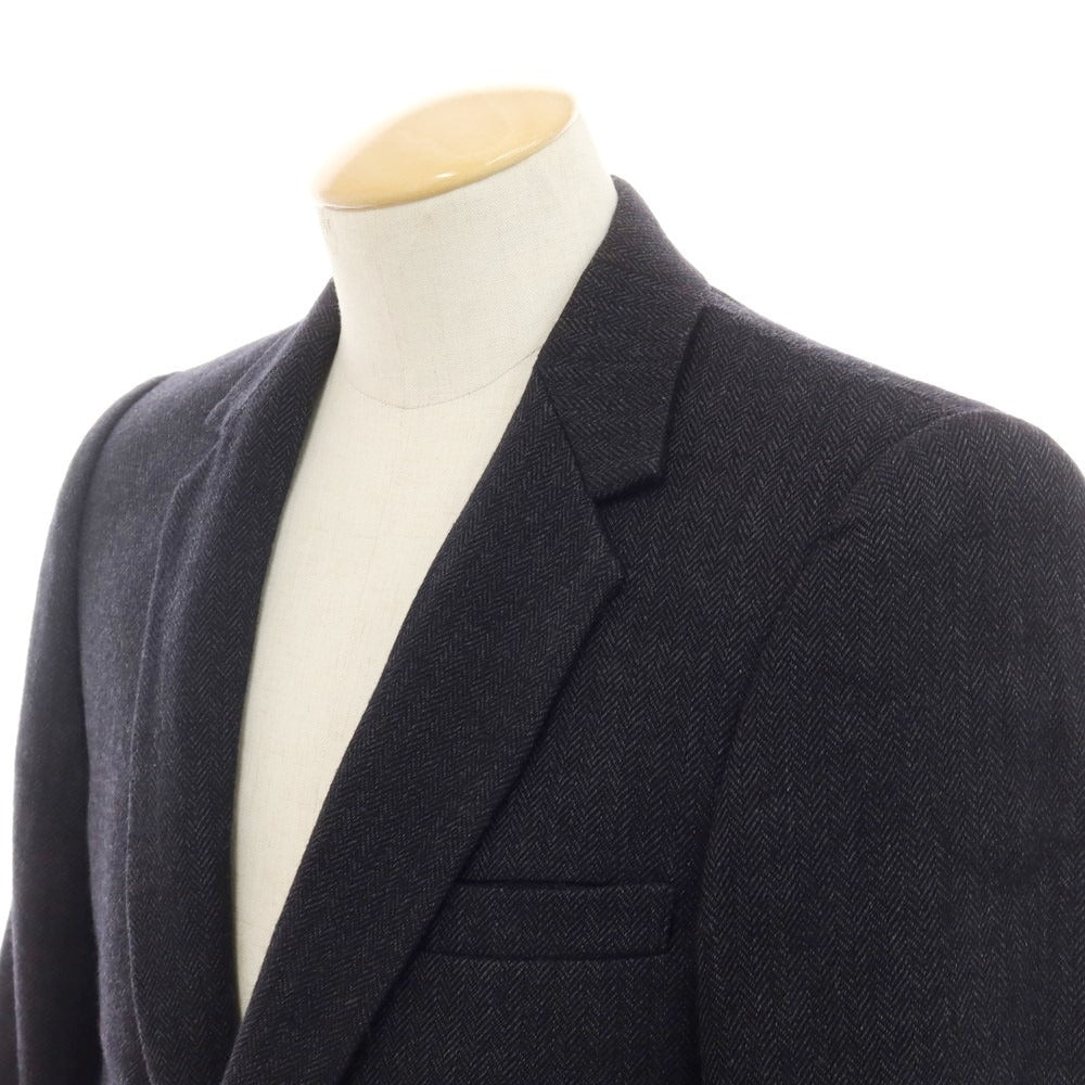【中古】ラグアンドボーン rag &amp; bone ウール ヘリンボーン 2B カジュアルジャケット ダークグレー【 36 】【 状態ランクC 】【 メンズ 】 [EPD]