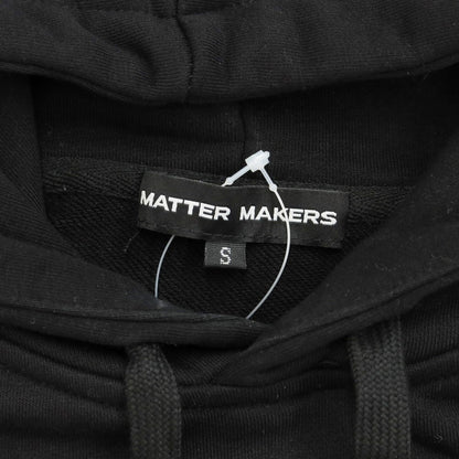 [Used] MATTER MAKERS Cotton Pullover Hoodie Black [Size S] [BLK] [S/S/A/W] [Condition Rank B] ​​[Men&