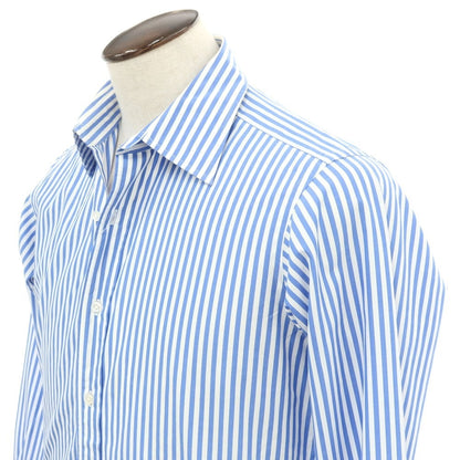 [Used] STYLE WORKS Cotton Regular Collar Dress Shirt Light Blue x White [Size L] [BLU] [S/S/A/W] [Condition Rank C] [Men&