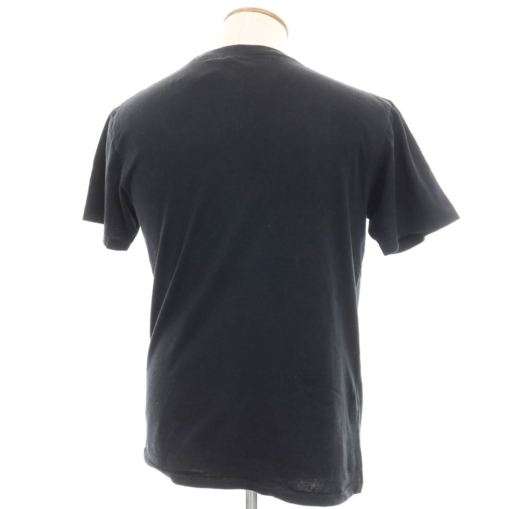 [Used] Schott Cotton Crew Neck Short Sleeve T-Shirt Black [Size M] [BLK] [S/S] [Condition Rank C] [Men&