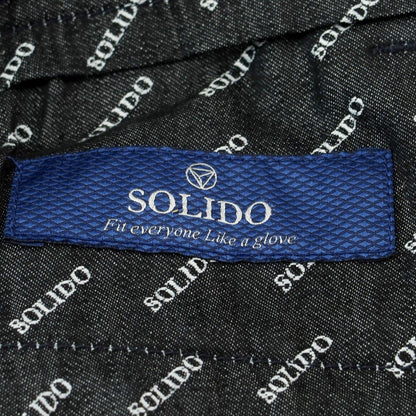 [Used] Solido Cotton Casual Slacks Pants Navy [Size 3] [NVY] [S/S] [Condition Rank B] ​​[Men&