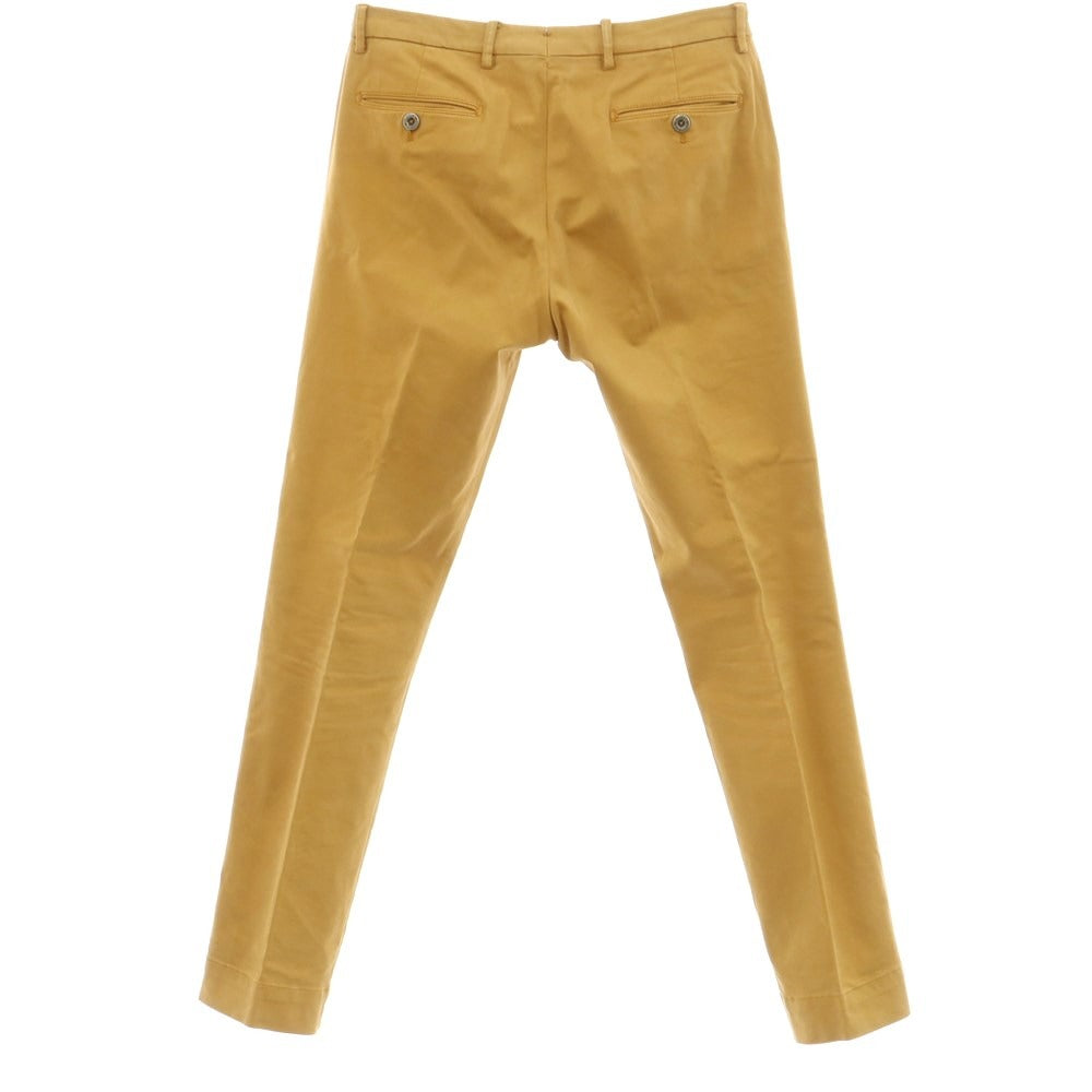 [Used] B SETTECENTO Cotton Casual Slacks Pants Mustard [Size 32/46] [YEL] [S/S] [Condition Rank C] [Men&