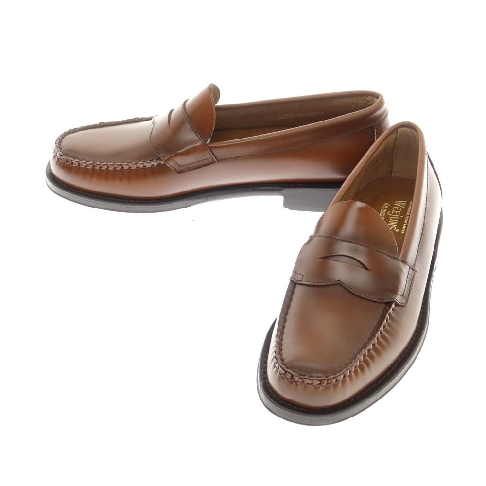 【中古】【未使用】ジーエイチバス G.H.BASS&amp;CO. WEEJUNS PENNY LOAFER ペニーローファー ブラウン【 6 】【 状態ランクS 】【 メンズ 】