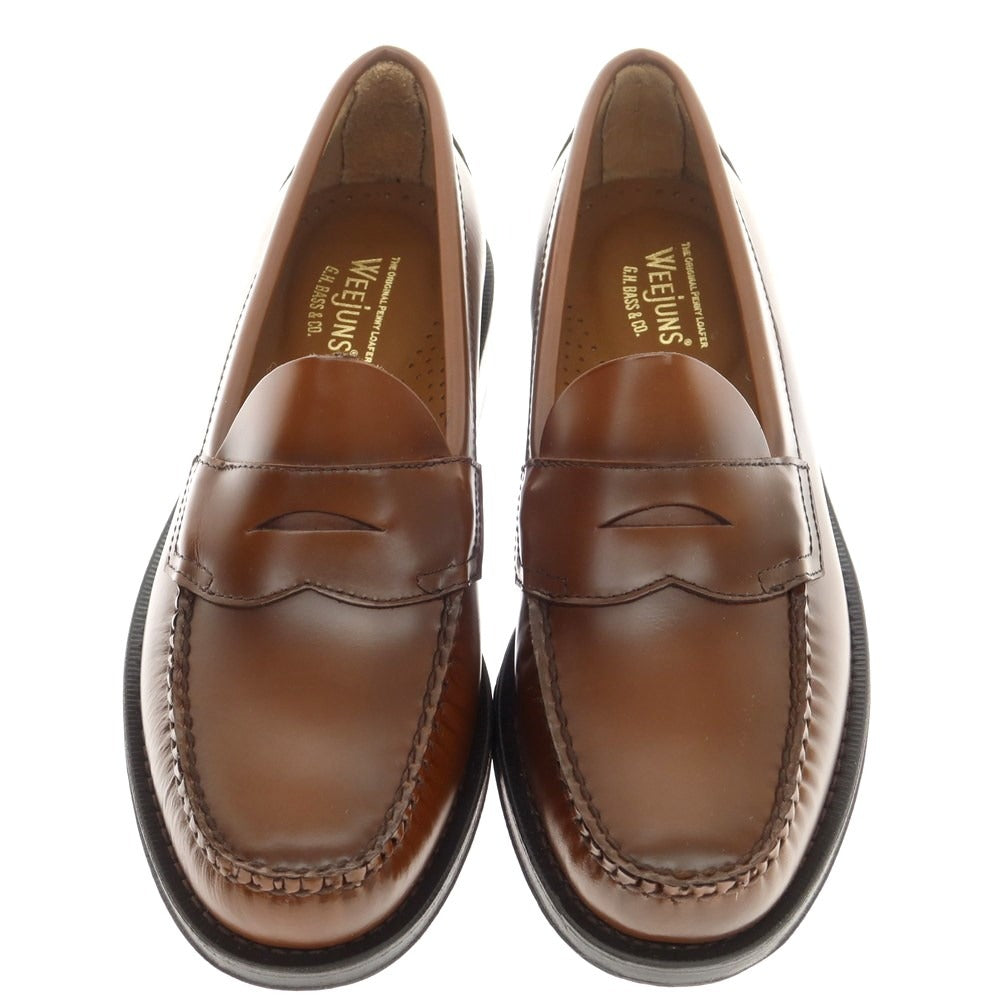 【中古】【未使用】ジーエイチバス G.H.BASS&amp;CO. WEEJUNS PENNY LOAFER ペニーローファー ブラウン【 6 】【 状態ランクS 】【 メンズ 】