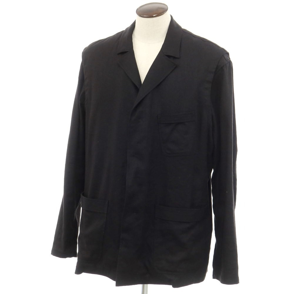 [Used] BLACKBIRD 2024 Spring/Summer Silk Linen Layered Sack Jacket Casual Jacket Black [Size 1] [BLK] [S/S] [Condition Rank B] ​​[Men&