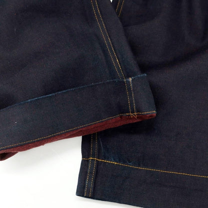 [Used] WILLOW PANTS Wide Denim Pants Jeans Dark Navy x Red [2] [Condition Rank B] ​​[Men&