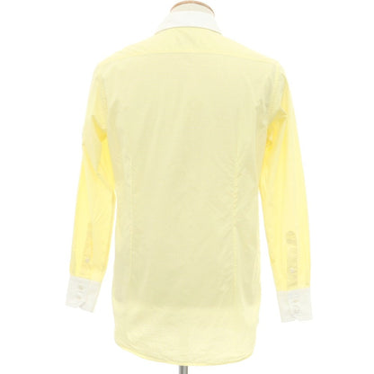 [Used] Brilla per il gusto Cotton Tab Collar Dress Shirt Yellow x White [Size 38] [YEL] [S/S/A/W] [Condition Rank B] ​​[Men&