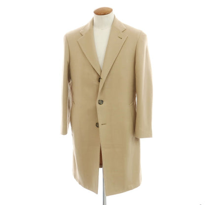 【中古】ロロピアーナ Loro Piana カシミヤ チェスターフィールドコート ベージュ【 46 】【 状態ランクB 】【 メンズ 】