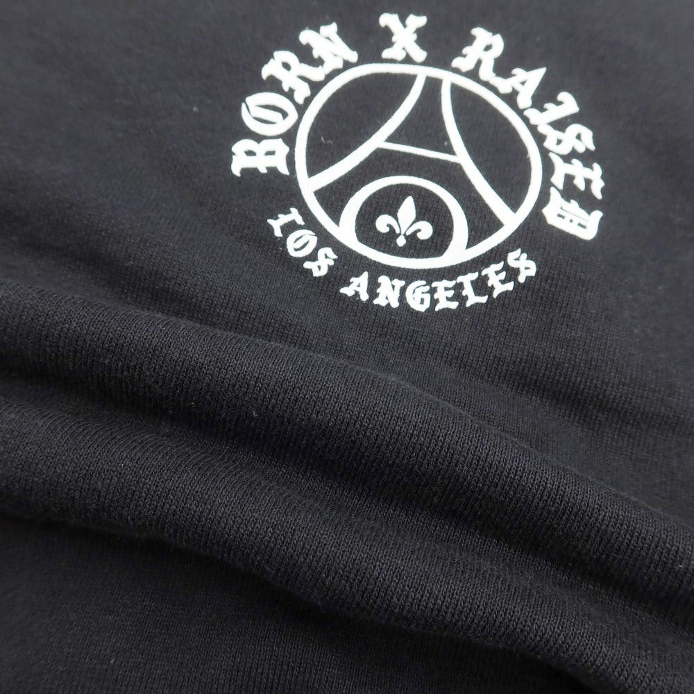 [Used] Paris Saint-Germain x BORN x RAISED 2024 Spring/Summer Cotton Sweatshirt Black [Size M] [BLK] [A/W] [Condition Rank B] ​​[Men&