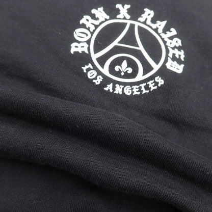 【中古】パリサンジェルマン Paris Saint-Germain × BORN X RAISED 2024年春夏 コットン スウェット ブラック【サイズM】【BLK】【A/W】【状態ランクB】【メンズ】【759372】