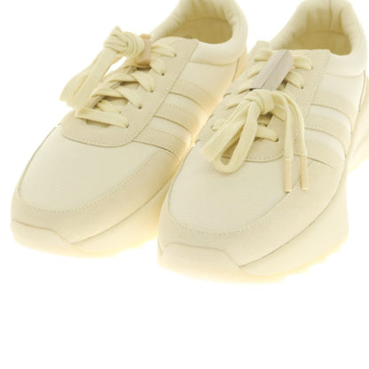 【中古】【未使用】フィアオブゴッド FEAR OF GOD × adidas 2024年春夏 Los Angeles Runner リップストップ スエード スニーカー パールイエロー【 27cm 】【 状態ランクS 】【 メンズ 】