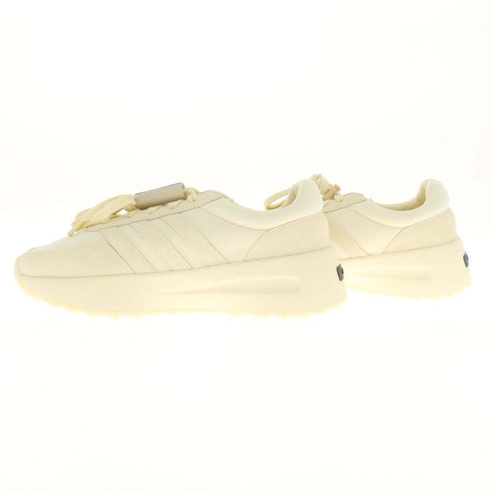 [Used] [Unused] FEAR OF GOD x adidas 2024 Spring/Summer Los Angeles Runner Ripstop Suede Sneakers Pearl Yellow [27cm] [Condition Rank S] [Men&