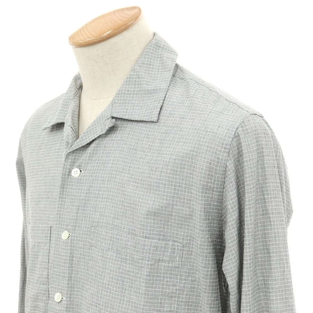 [Used] BEAMS PLUS Cotton Open Collar Casual Shirt Gray [Size S] [GRY] [S/S/A/W] [Condition Rank B] ​​[Men&