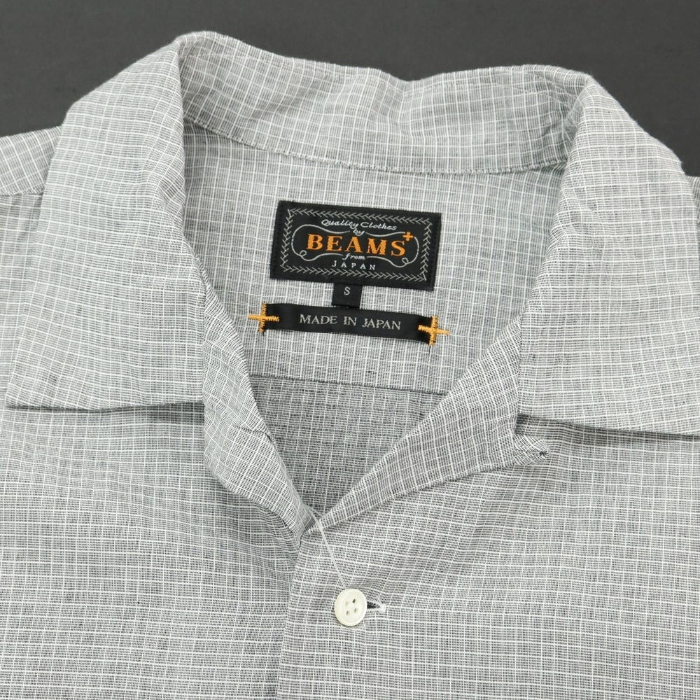 [Used] BEAMS PLUS Cotton Open Collar Casual Shirt Gray [Size S] [GRY] [S/S/A/W] [Condition Rank B] ​​[Men&