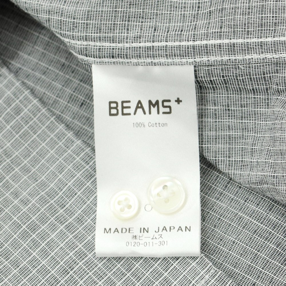 [Used] BEAMS PLUS Cotton Open Collar Casual Shirt Gray [Size S] [GRY] [S/S/A/W] [Condition Rank B] ​​[Men&