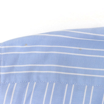 [Used] ERRICO FORMICOLA Cotton Striped Wide Collar Dress Shirt Light Blue x White [Size 38] [BLU] [S/S/A/W] [Condition Rank B] ​​[Men&