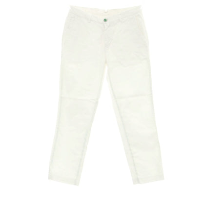 [Used] Barbati Stretch Cotton Casual Slacks Pants White [44] [Condition Rank B] ​​[Men&