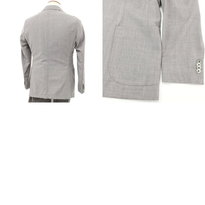 [Used] BOGLIOLI TRAVEL GONZAGA wool 3-button suit, light grey [46 Drop6] [Condition Rank B] ​​[Men&