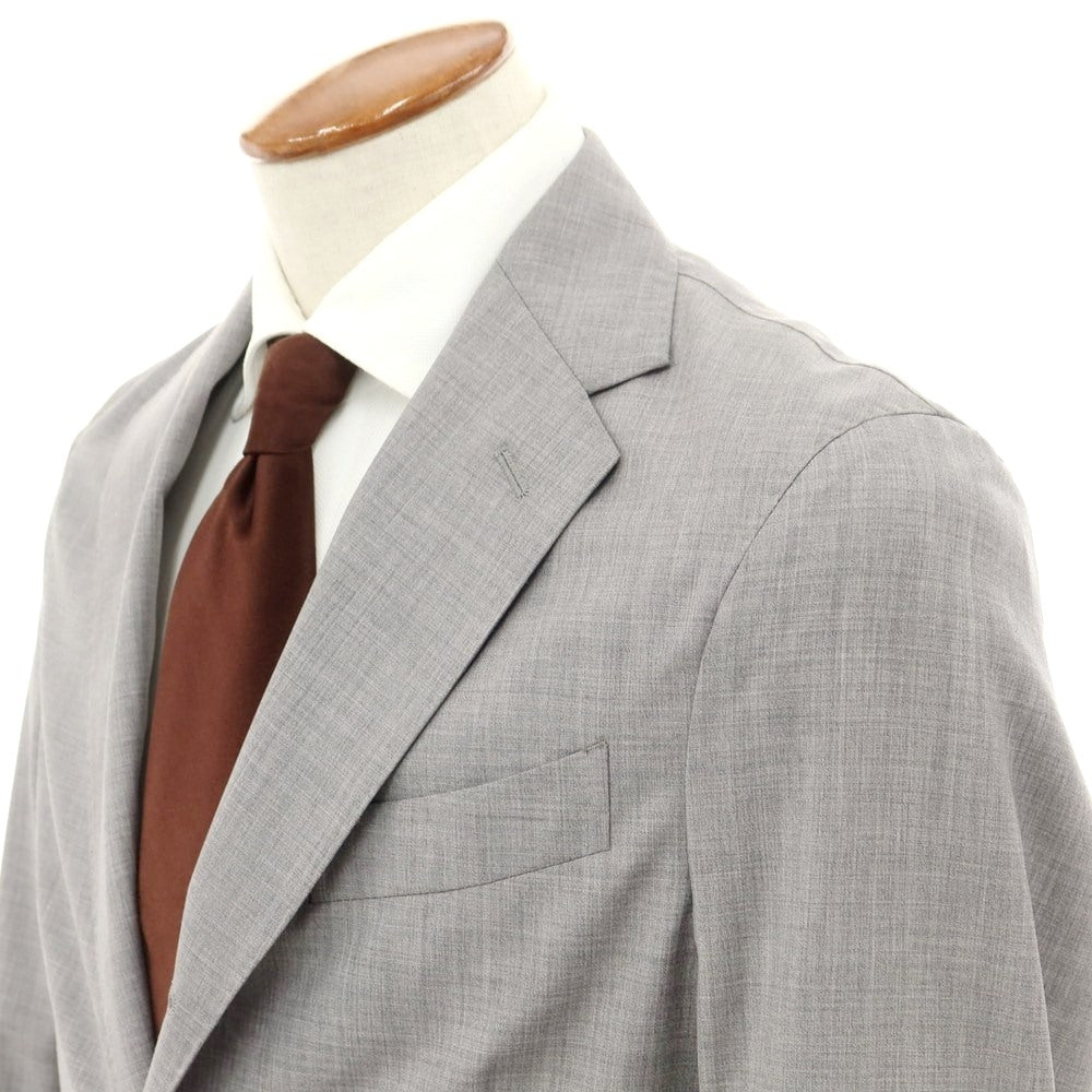 [Used] BOGLIOLI TRAVEL GONZAGA wool 3-button suit, light grey [46 Drop6] [Condition Rank B] ​​[Men&