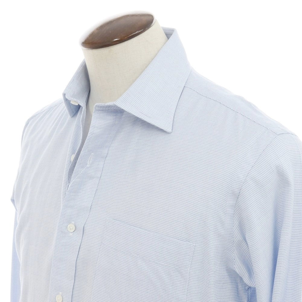 [Used] Paul Stuart PAUL STUART Cotton Wide Collar Dress Shirt Blue [Size 41] [BLU] [S/S/A/W] [Condition Rank B] ​​[Men&