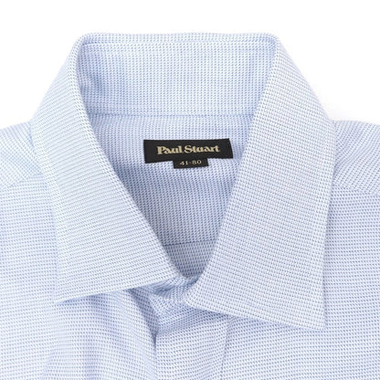 [Used] Paul Stuart PAUL STUART Cotton Wide Collar Dress Shirt Blue [Size 41] [BLU] [S/S/A/W] [Condition Rank B] ​​[Men&