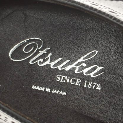 【中古】オーツカ OTSUKA カーフレザー クオーターブローグ ストレートチップ ドレスシューズ ブラック【 6 1/2 】【 状態ランクA 】【 メンズ 】