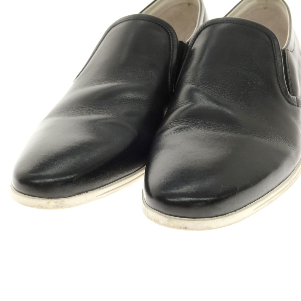 [Used] Stefano Rossi STEFANO ROSSI Leather Slip-on Loafers Black [44] [Condition Rank C] [Men&