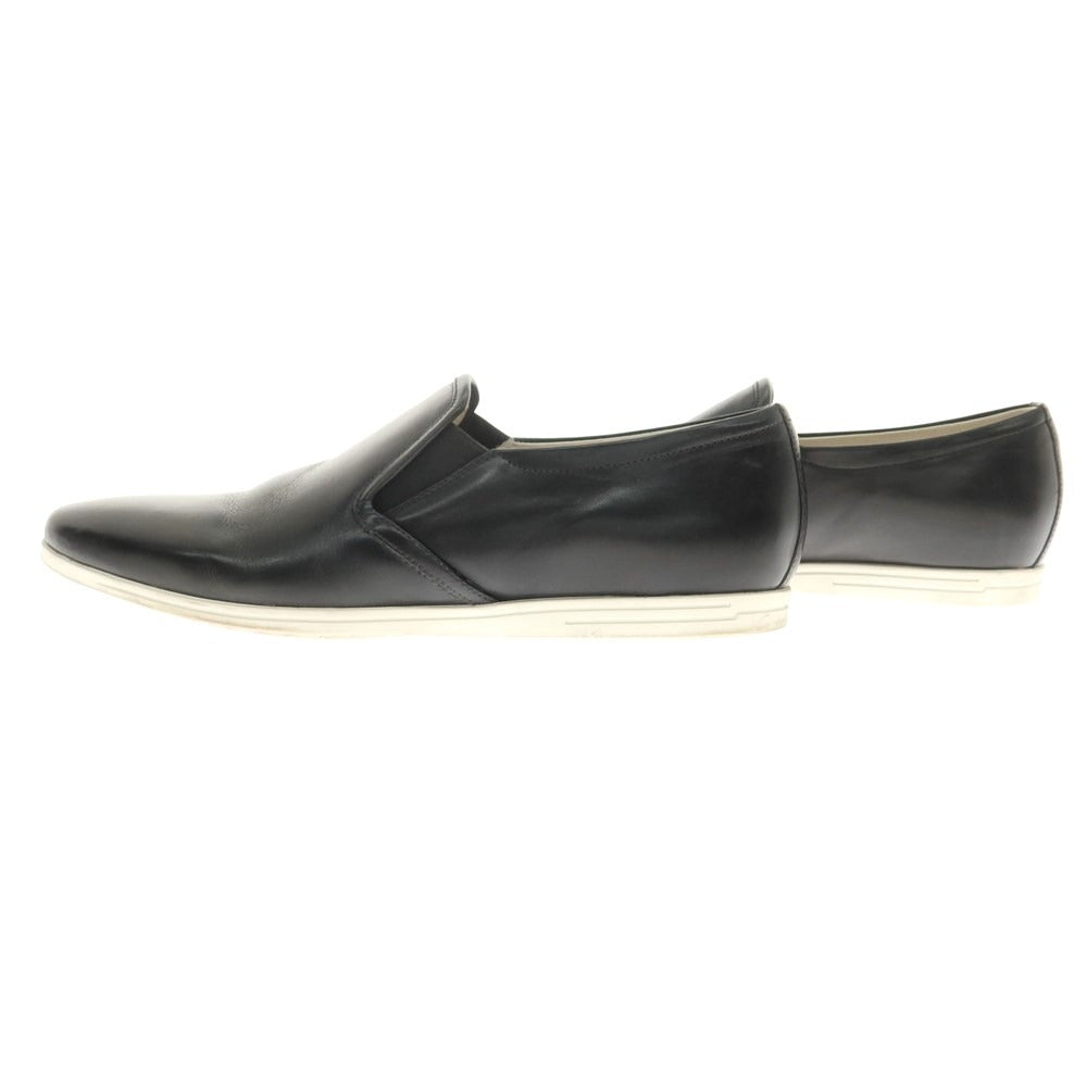 [Used] Stefano Rossi STEFANO ROSSI Leather Slip-on Loafers Black [44] [Condition Rank C] [Men&