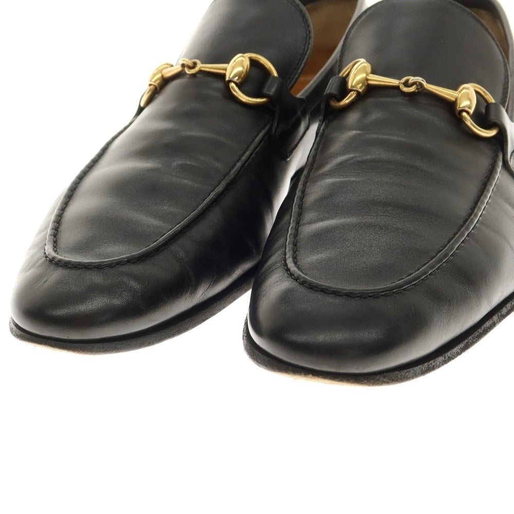 [Used] Gucci Calf Leather Horsebit Loafers Black [6.5] [Condition Rank B] ​​[Men&