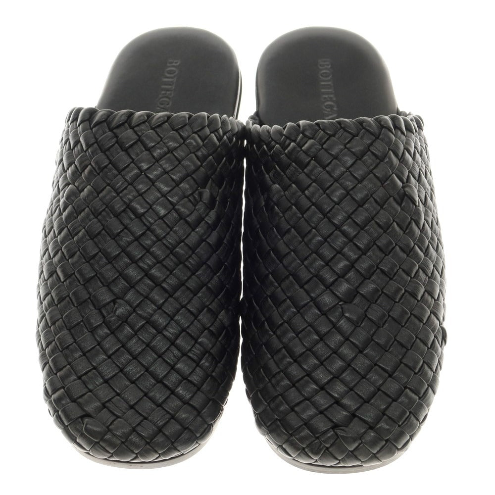 [Used] [Unused] Bottega Veneta Intrecciato Leather Sandals Black [40] [Condition Rank S] [Men&