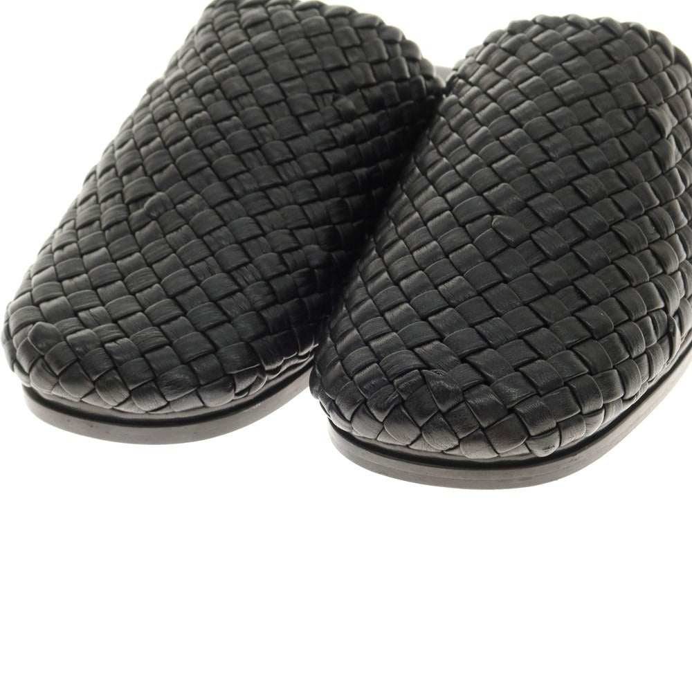 [Used] [Unused] Bottega Veneta Intrecciato Leather Sandals Black [40] [Condition Rank S] [Men&