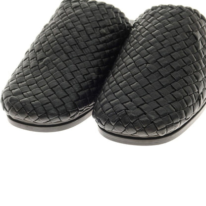 [Used] [Unused] Bottega Veneta Intrecciato Leather Sandals Black [40] [Condition Rank S] [Men&