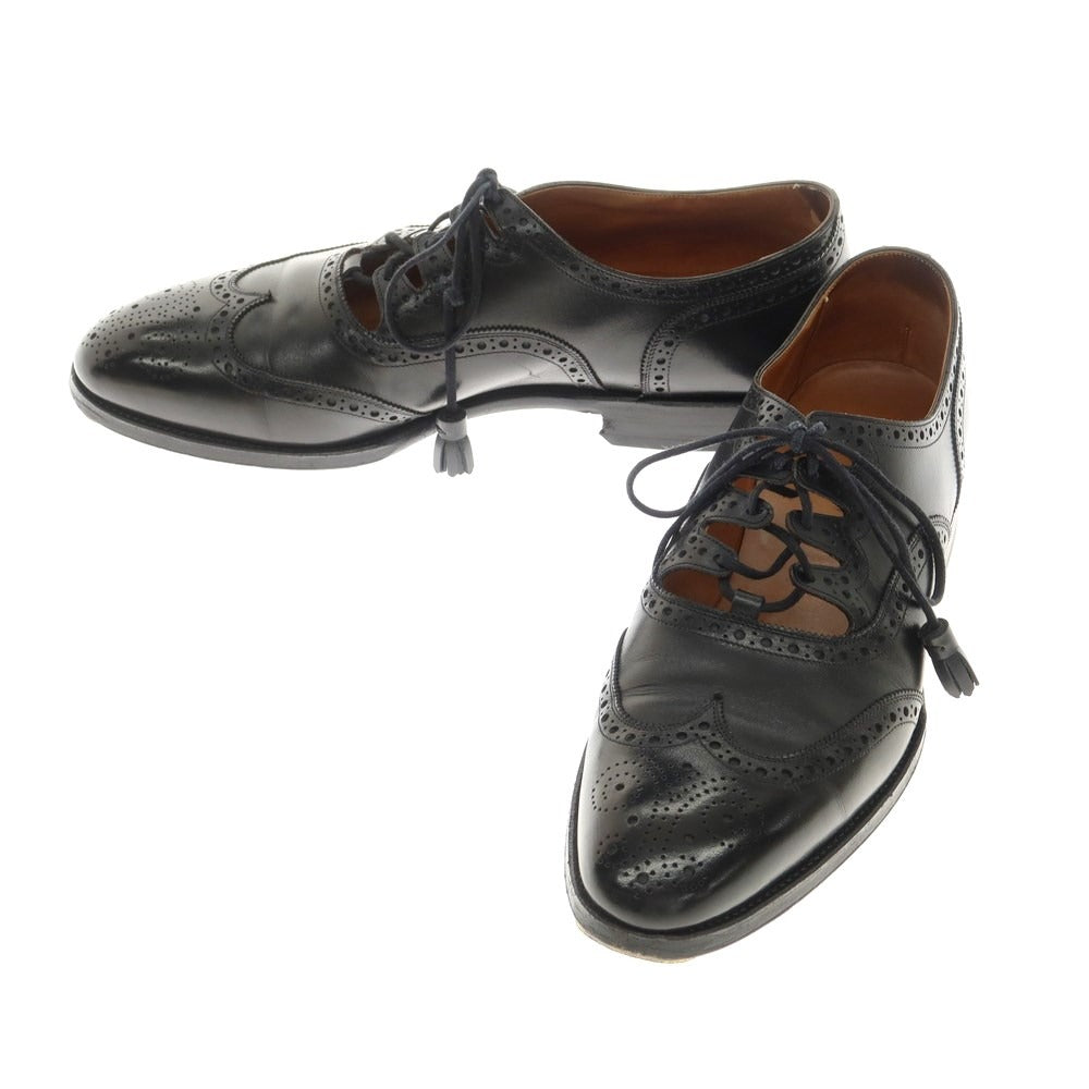 [Used] CALMANTHOLOGY Leather Brogue Ghillie Shoes Dress Shoes Black [UK7] [Condition Rank B] ​​[Men&