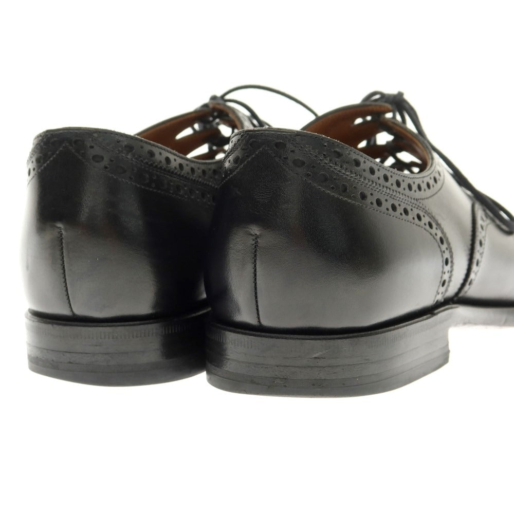 [Used] CALMANTHOLOGY Leather Brogue Ghillie Shoes Dress Shoes Black [UK7] [Condition Rank B] ​​[Men&