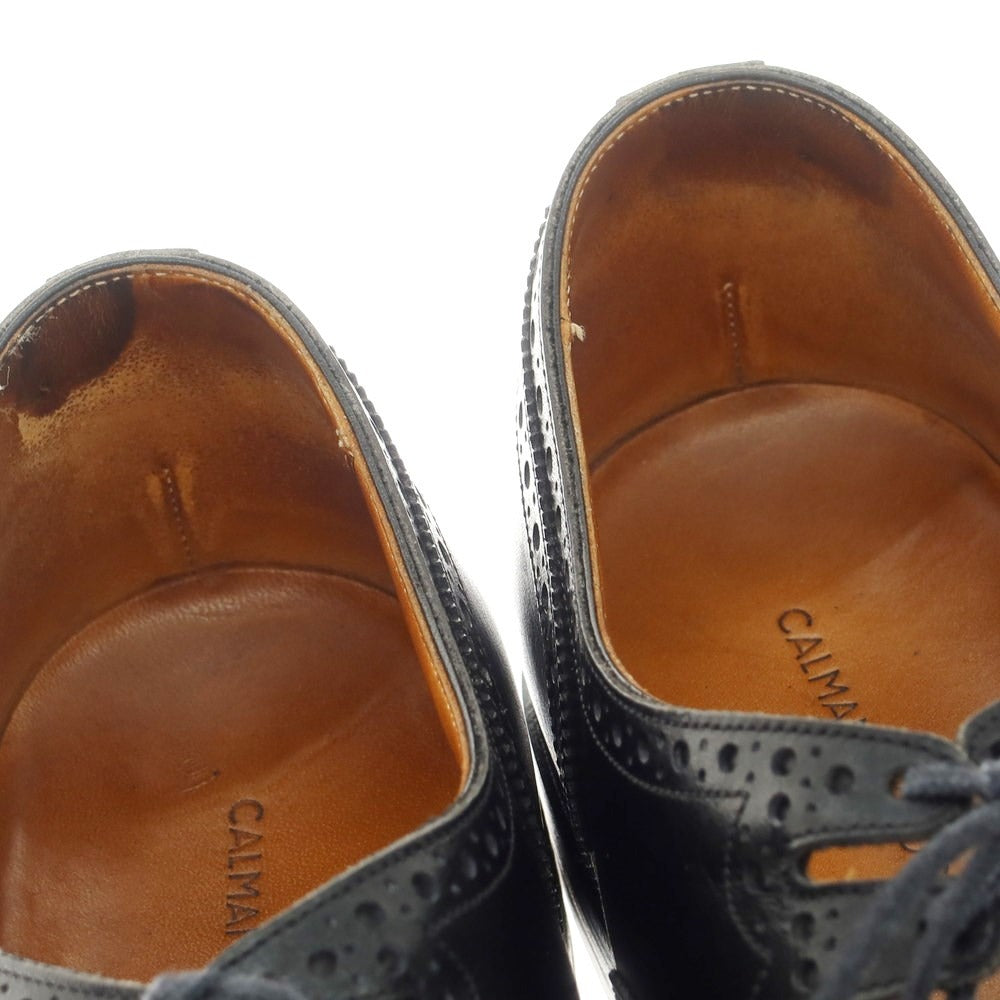 [Used] CALMANTHOLOGY Leather Brogue Ghillie Shoes Dress Shoes Black [UK7] [Condition Rank B] ​​[Men&